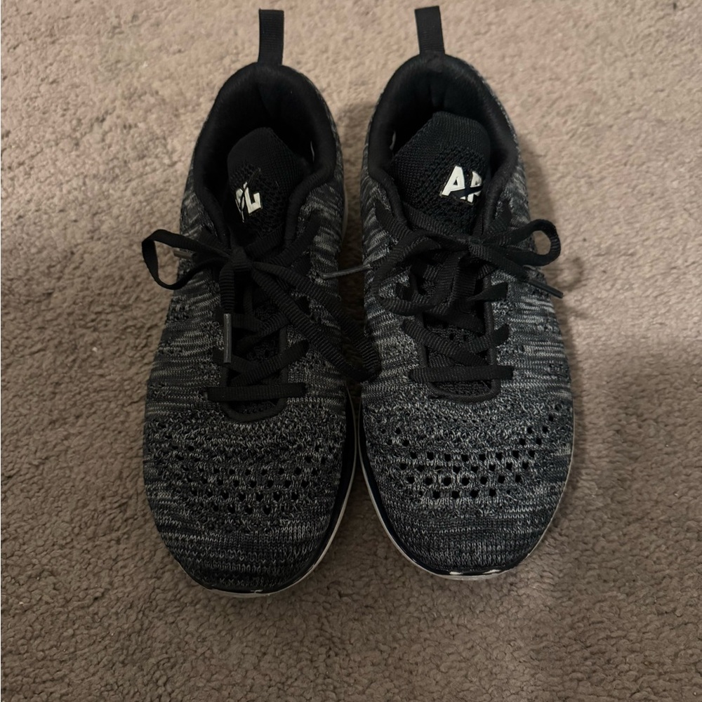 APL Black Knit Sneakers